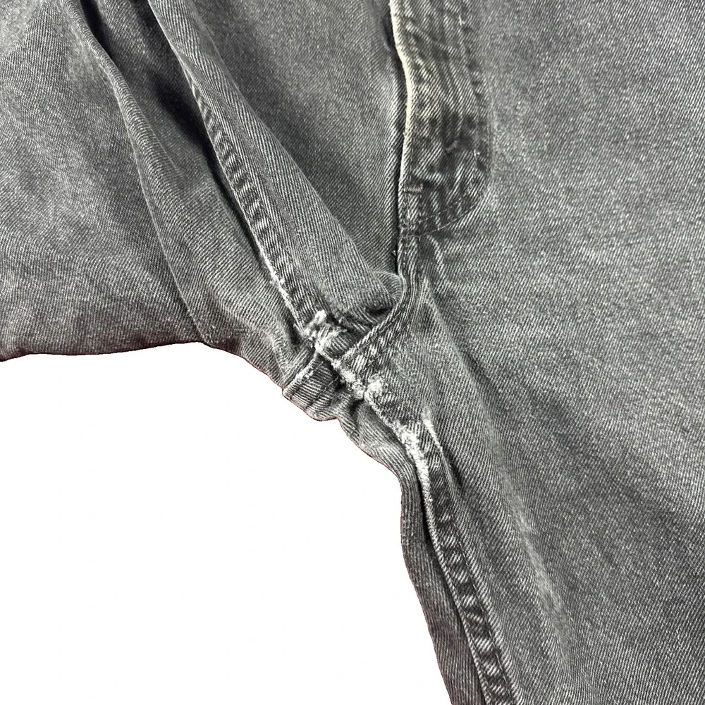 Vintage Levis 505 Faded Black Jeans Mens (Fit 32/33) Made in USA Straight Leg
